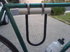 image of lock bracket in place