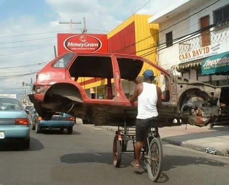 Bike forklift!