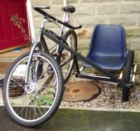 Jezz's DIY sidecar! Image of the Jezz's sidecar